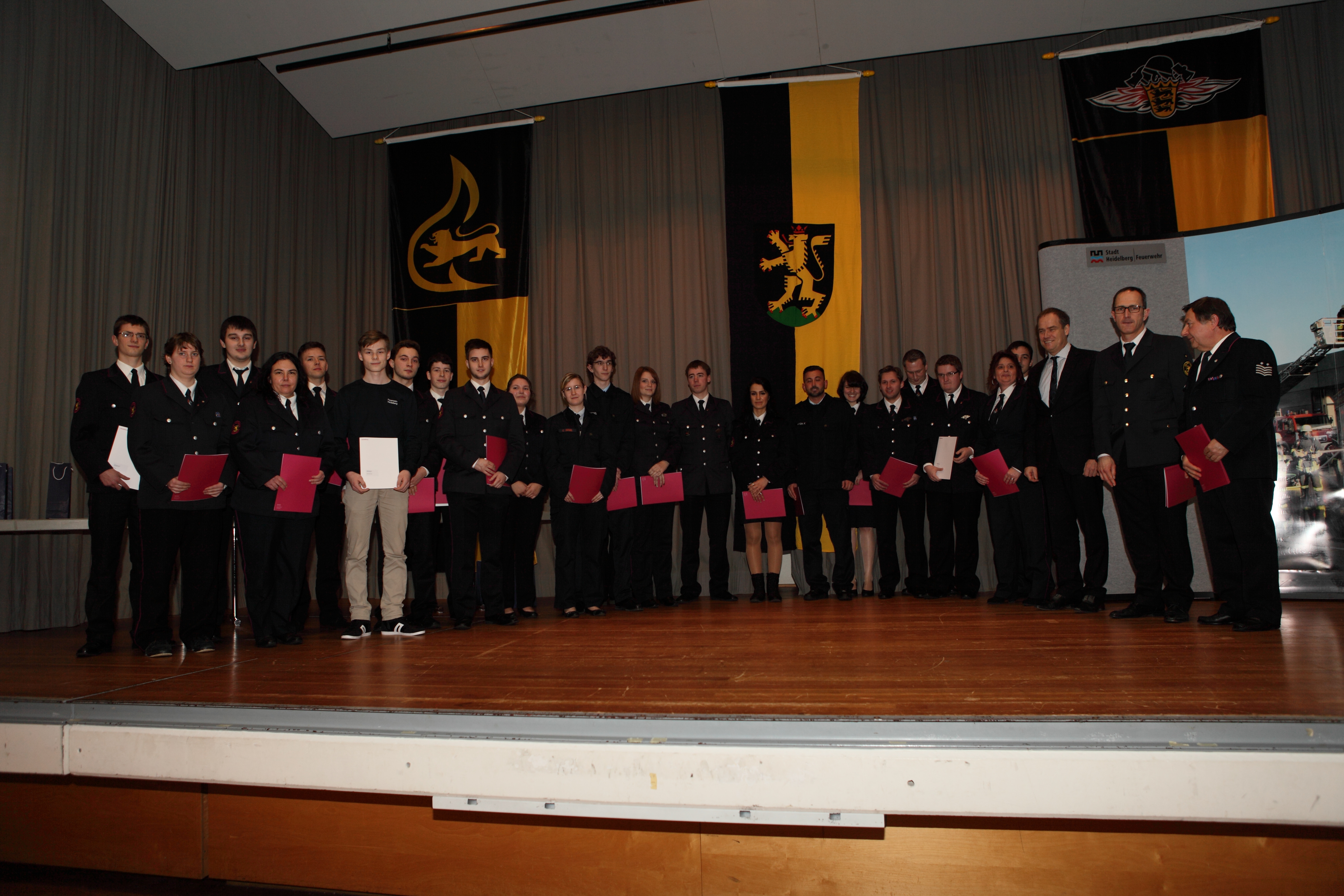 Beförderungen anlässlich Jahreshauptversammlung 2014